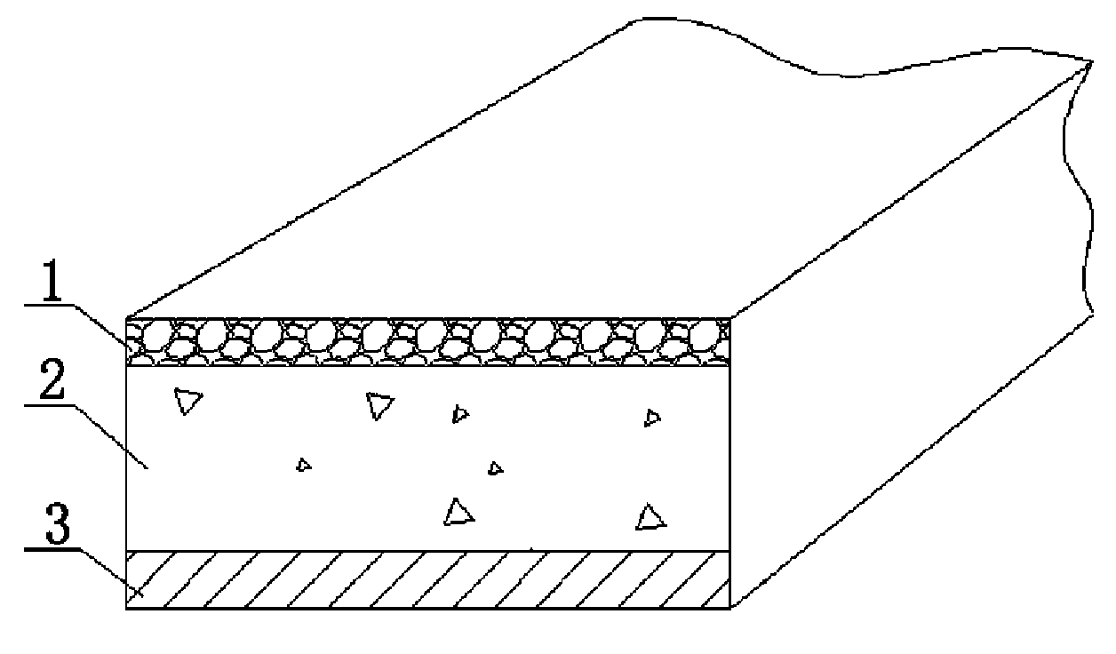 Pavement base course material prepared from brick mixed building rubbish regenerated aggregate and preparation method thereof