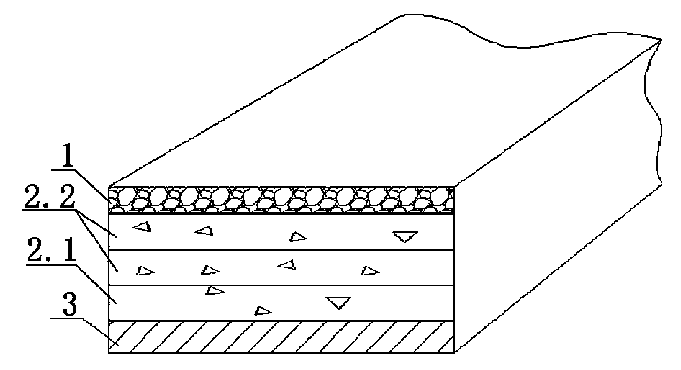 Pavement base course material prepared from brick mixed building rubbish regenerated aggregate and preparation method thereof