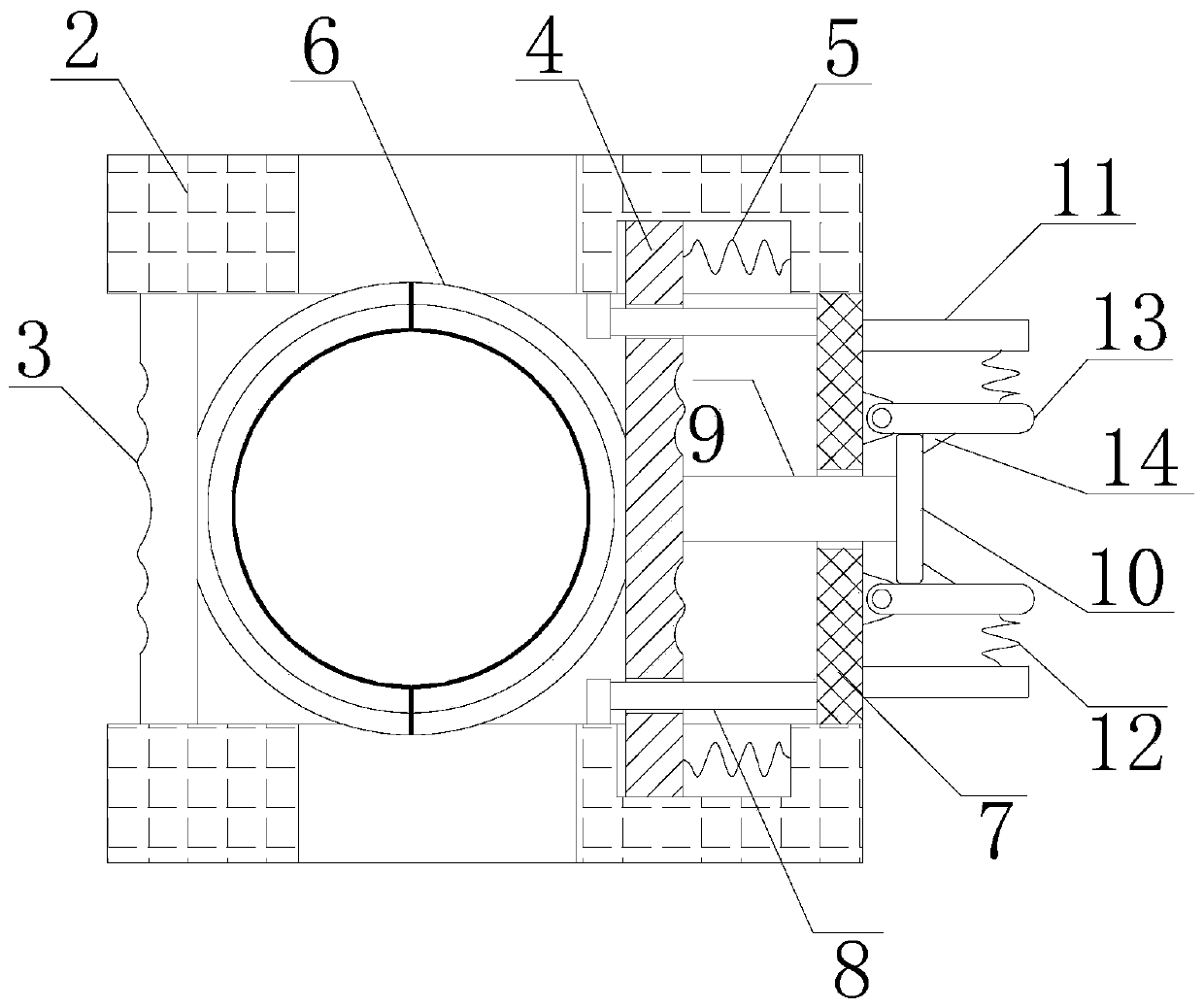 Dish-washing machine lower water segregator with strong sealing performance