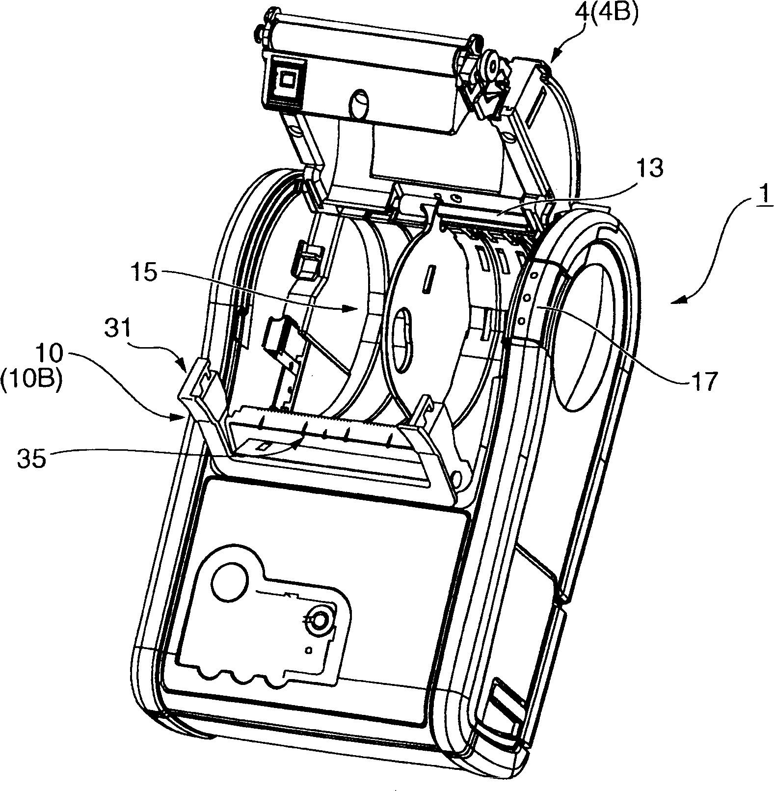 Printing machine comprising stripper