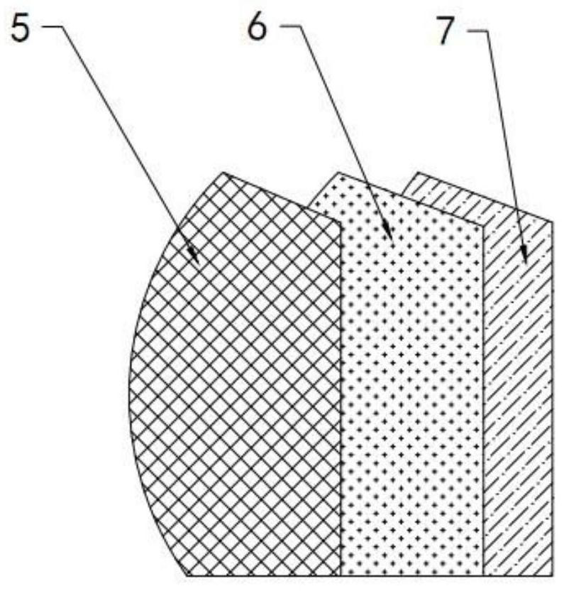 Mask, antibacterial melt-blown non-woven fabric and processing method of antibacterial melt-blown non-woven fabric