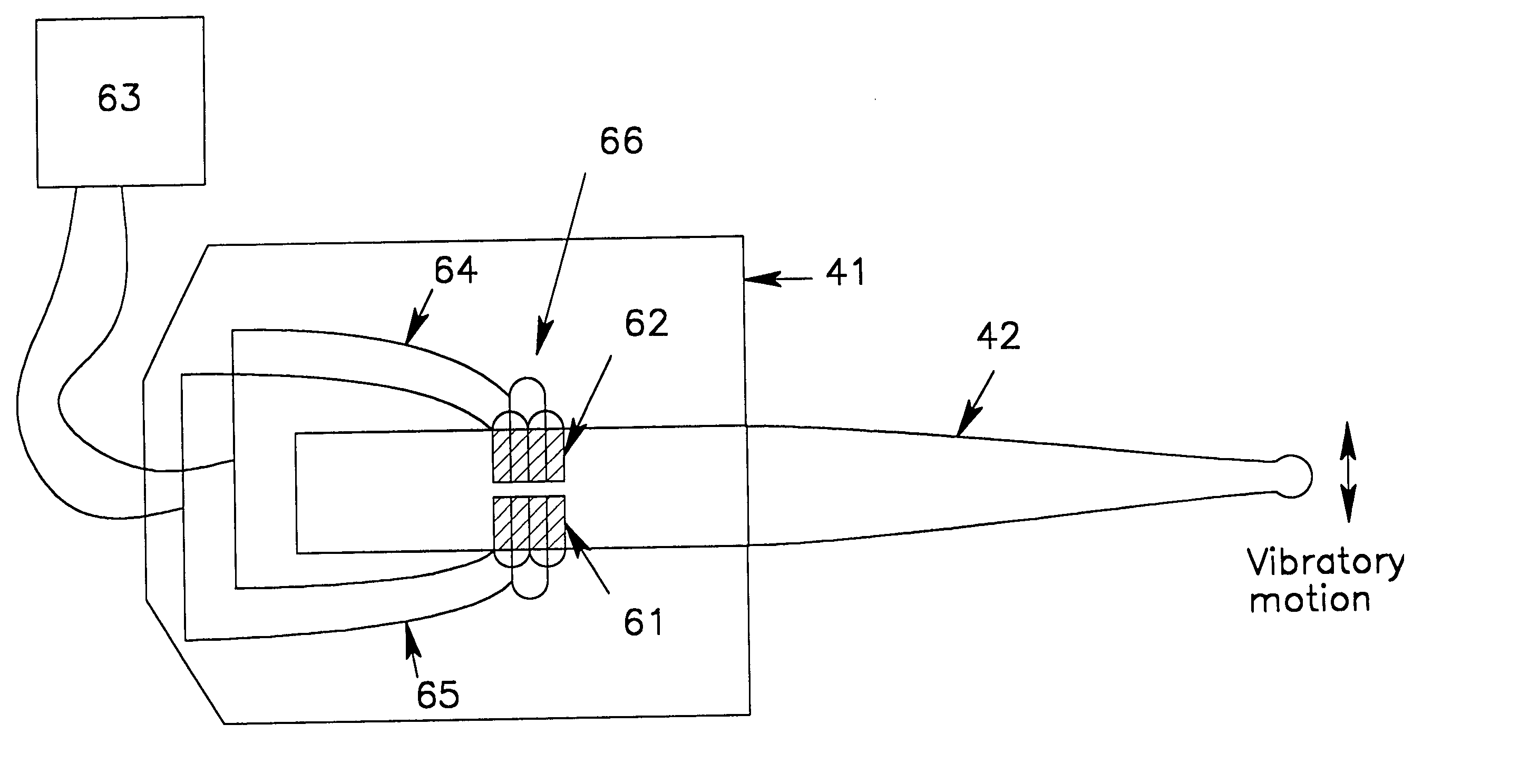 Ultrasonic cutting and coagulation knife using transverse vibrations