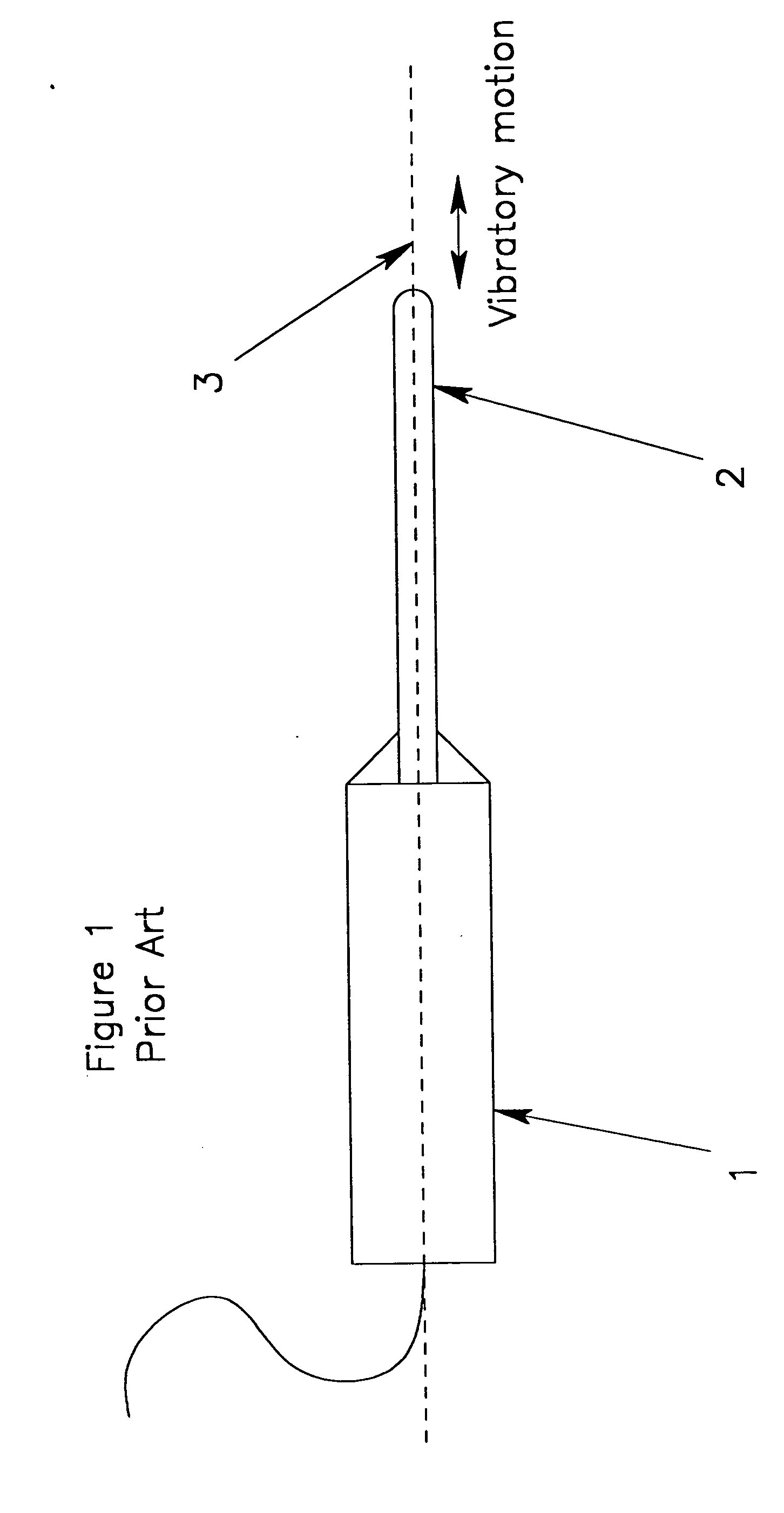 Ultrasonic cutting and coagulation knife using transverse vibrations