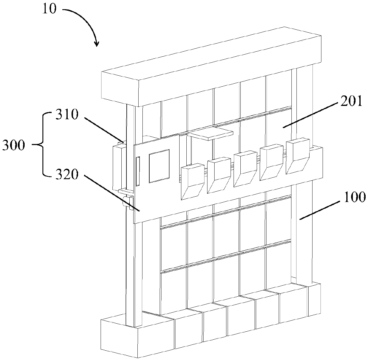 Intelligent express delivery locker, express delivery system and express delivery method