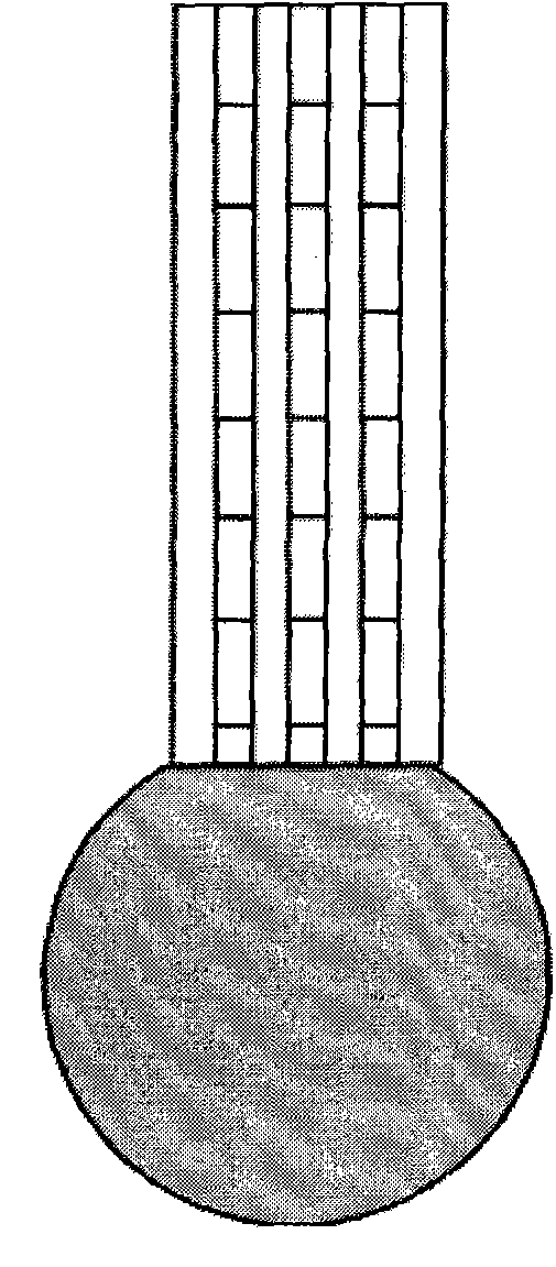 Three-dimensional microscale measuring device and method based on five-core fiber grating