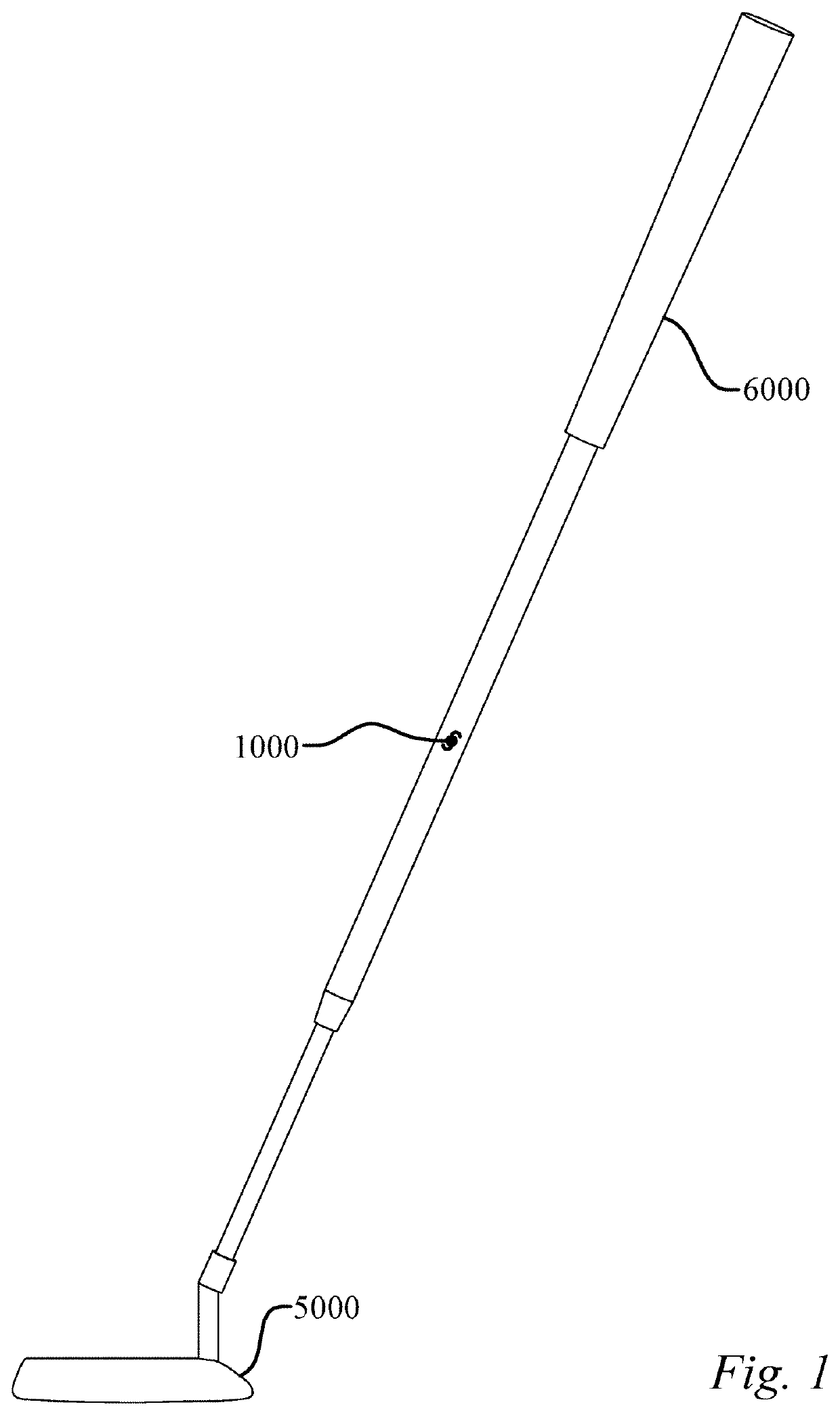 Golf shaft system and golf shaft