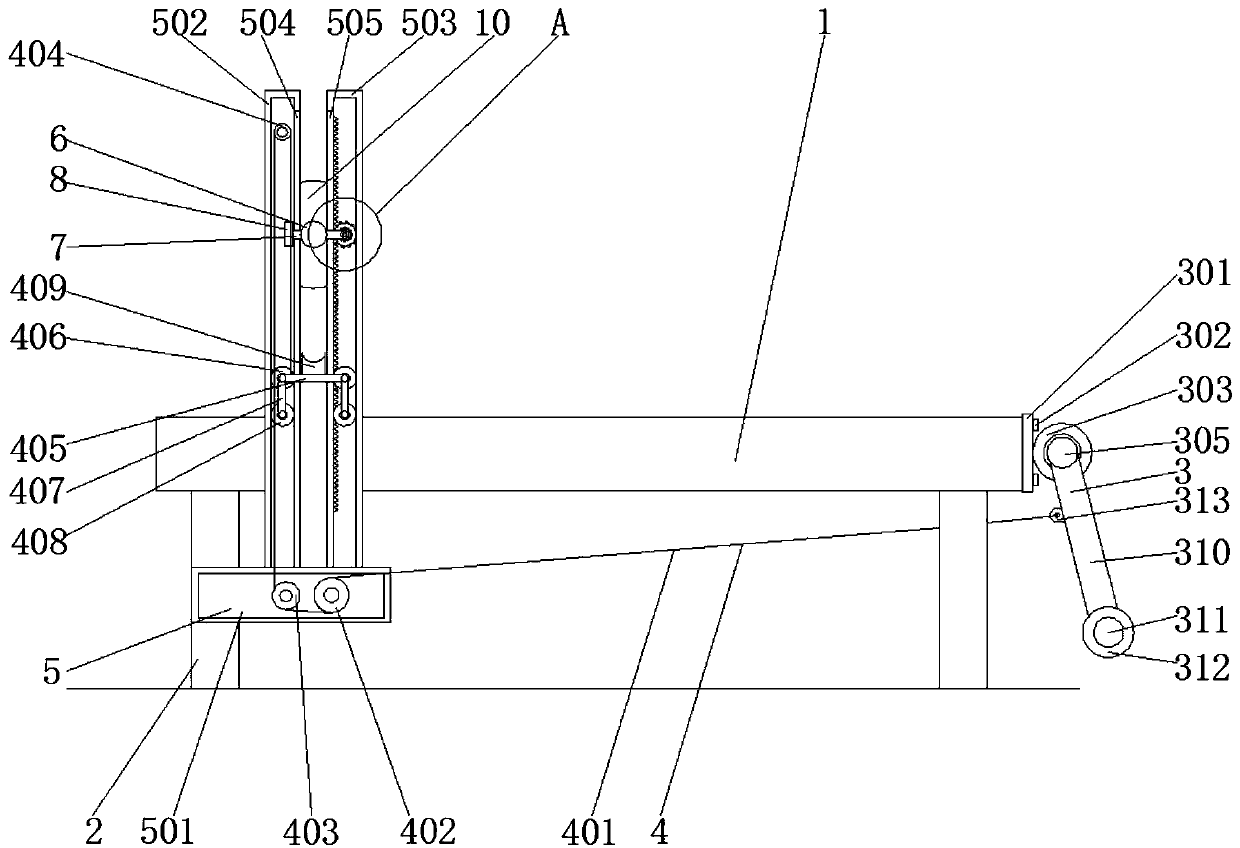 Lying-pushing frame haVing function of protection and used for fitness