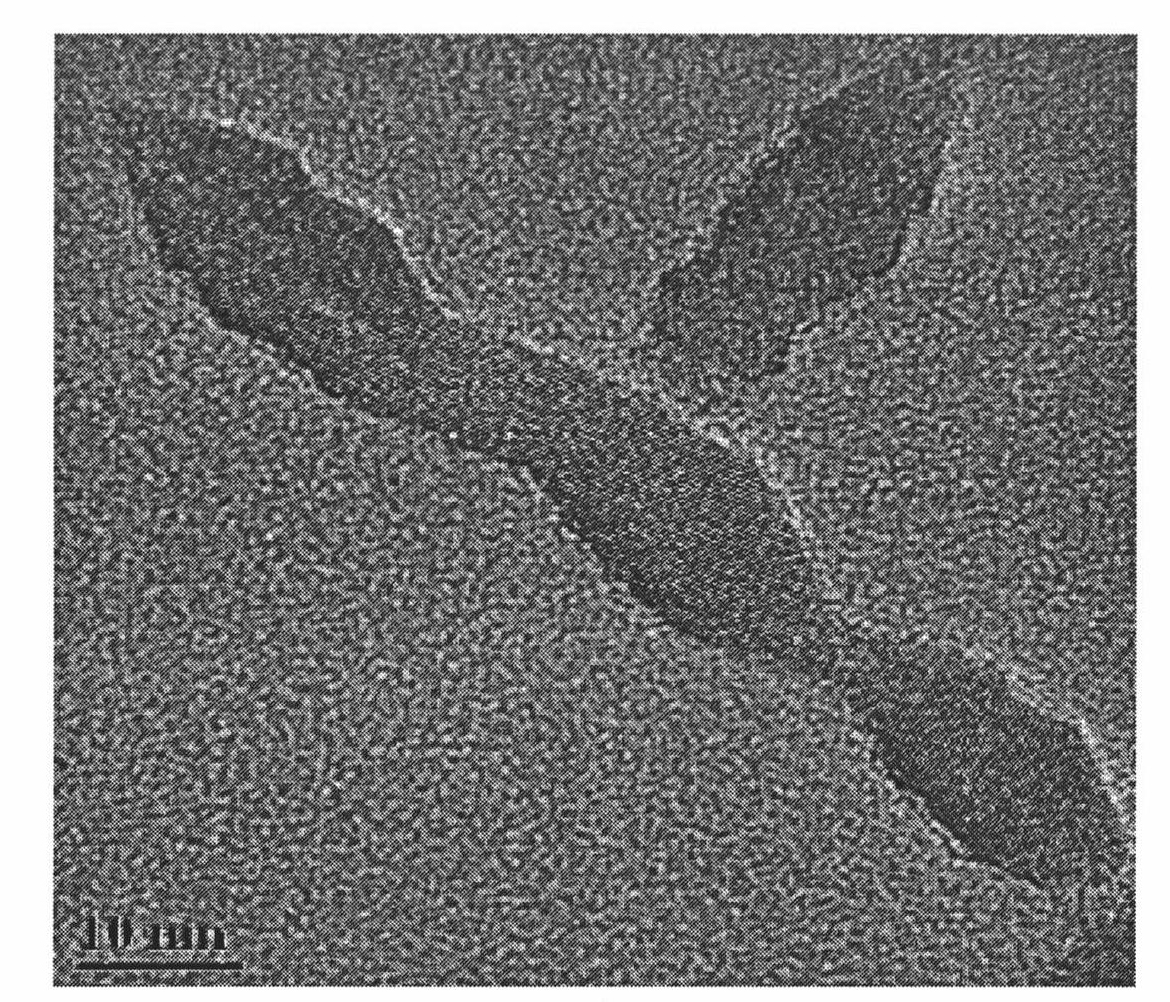 Method for preparing extrafine anatase titanium dioxide nano rods