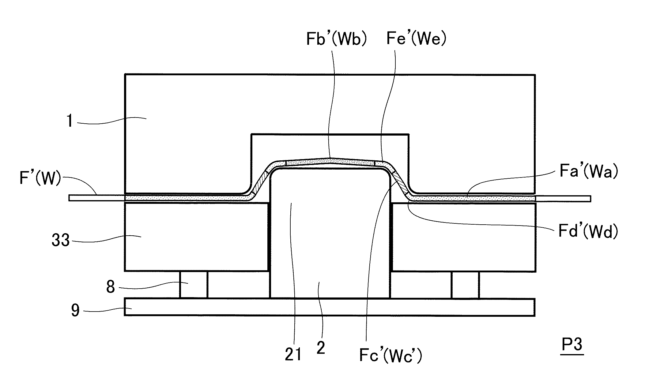 Press-formed product, hot press-forming method and hot press-forming apparatus