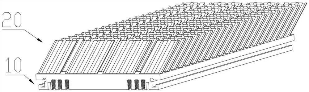 Form relieved tooth radiator and manufacturing process thereof