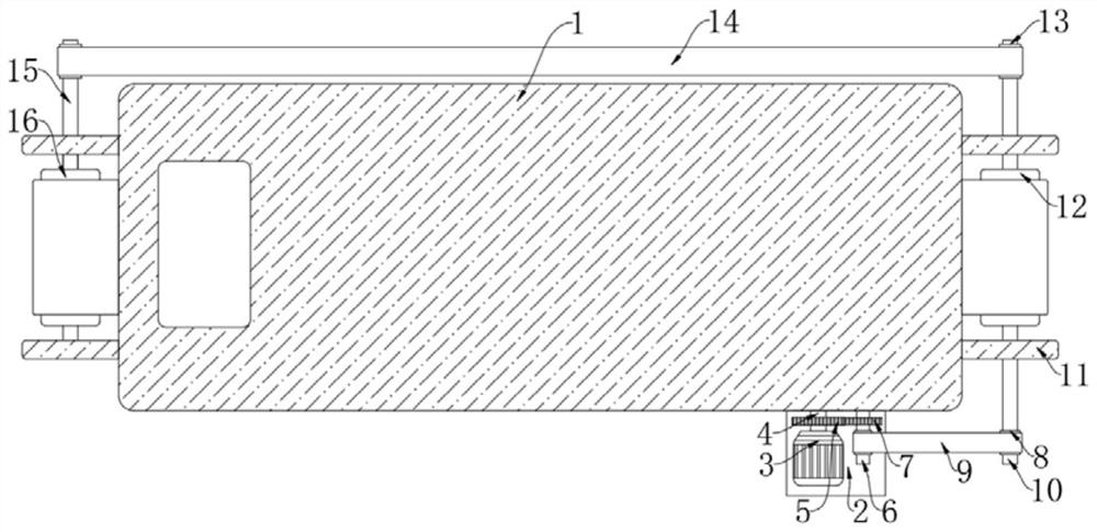 Humidifying device capable of controlling water quantity for non-woven fabric processing