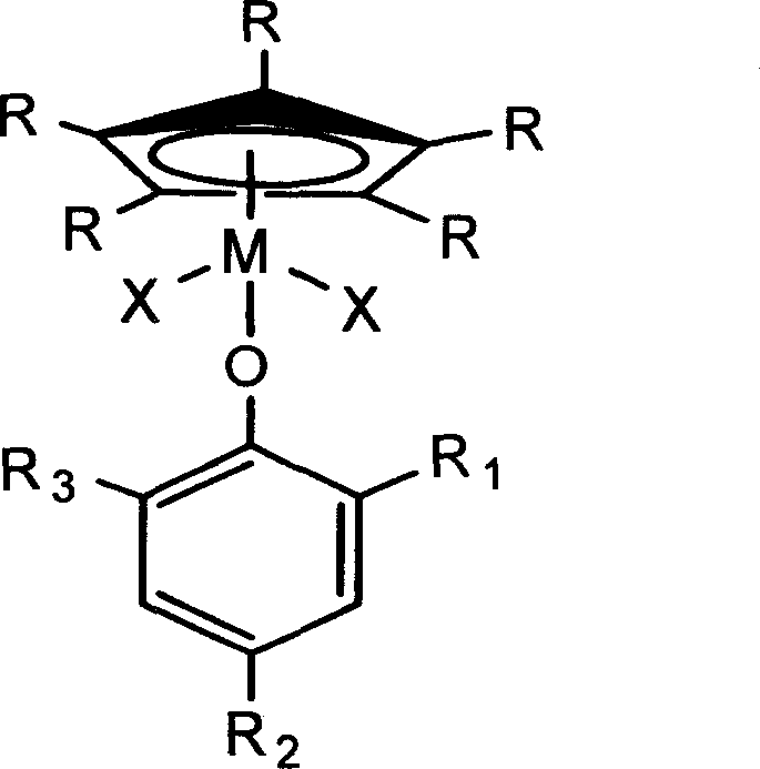 Monodentate compound containing phenoxy, preparation method and application thereof