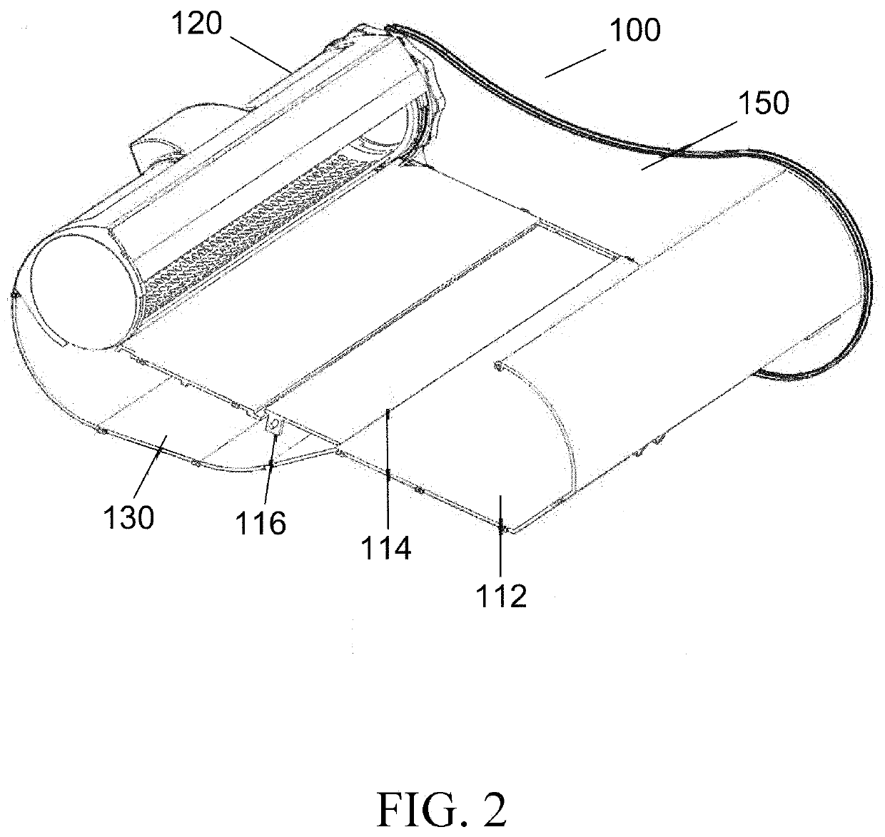 Hygienic filter and disposal device