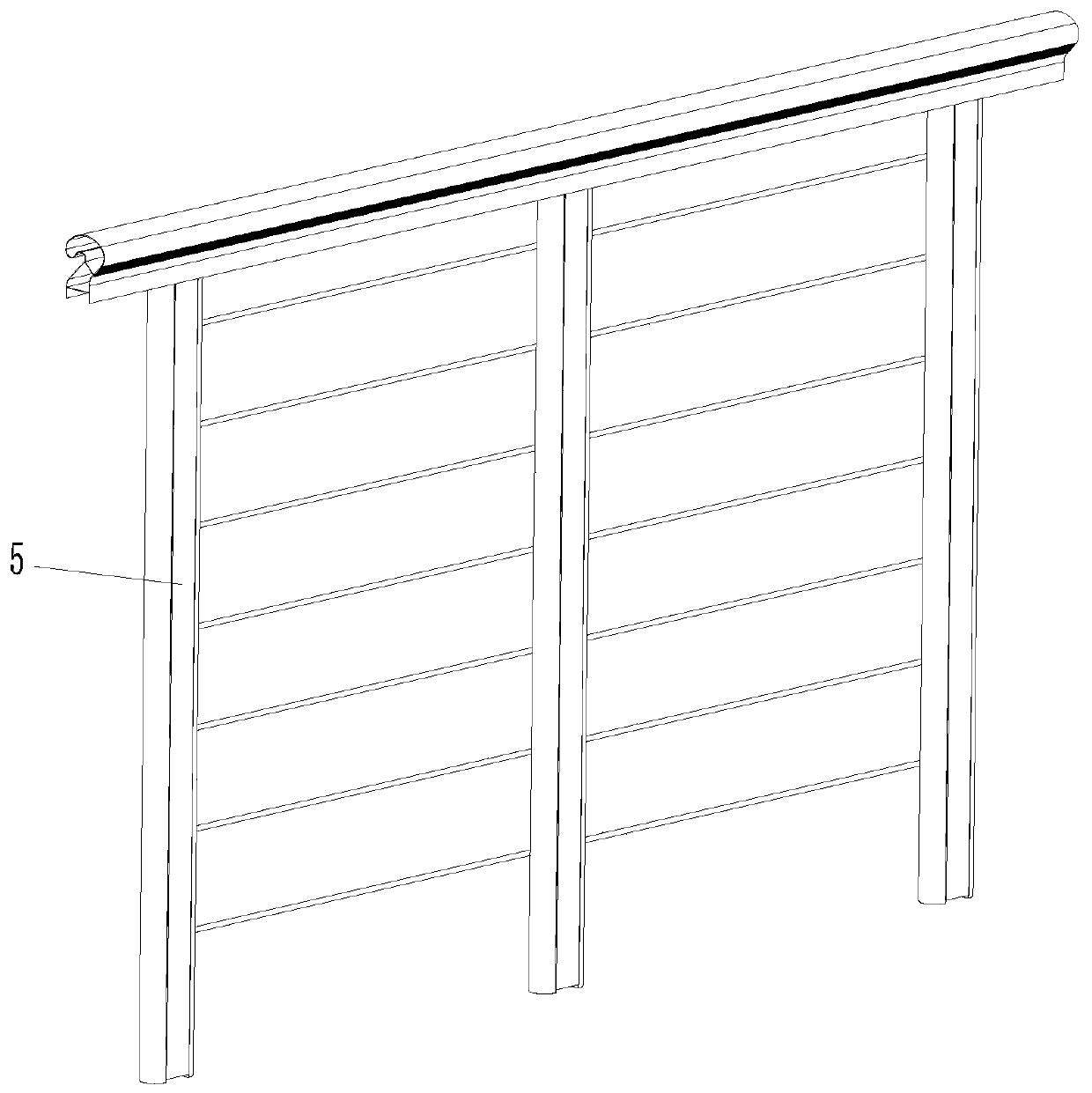 Assembled handrail