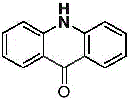 Method for synthesizing acridone derivatives by means of palladium-copper co-catalysis