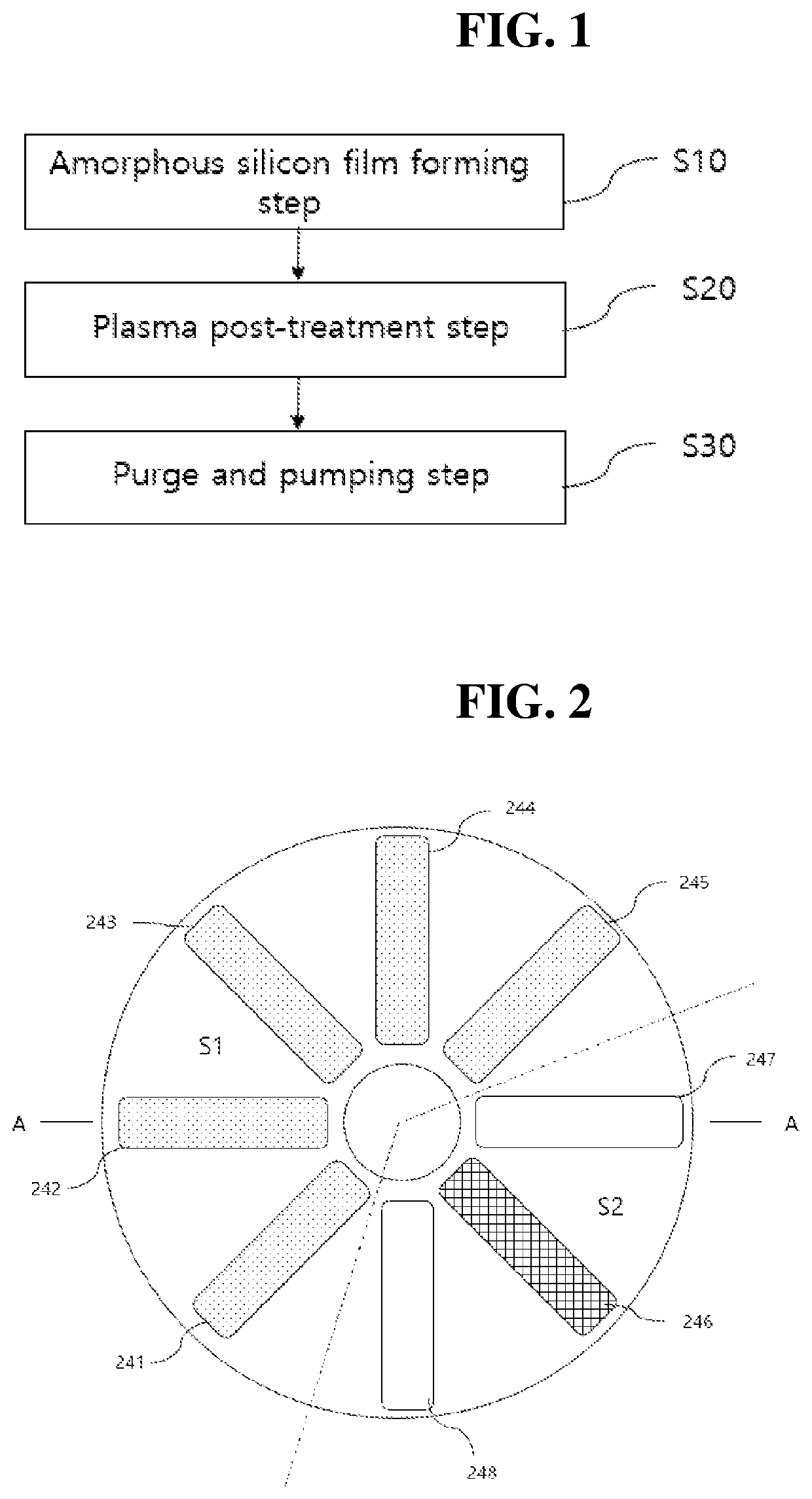 Thin film forming device and thin film forming method using the same