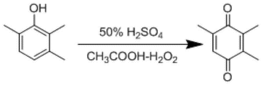 A green and simple preparation method of 2,3,5-trimethylbenzoquinone (tmbq)