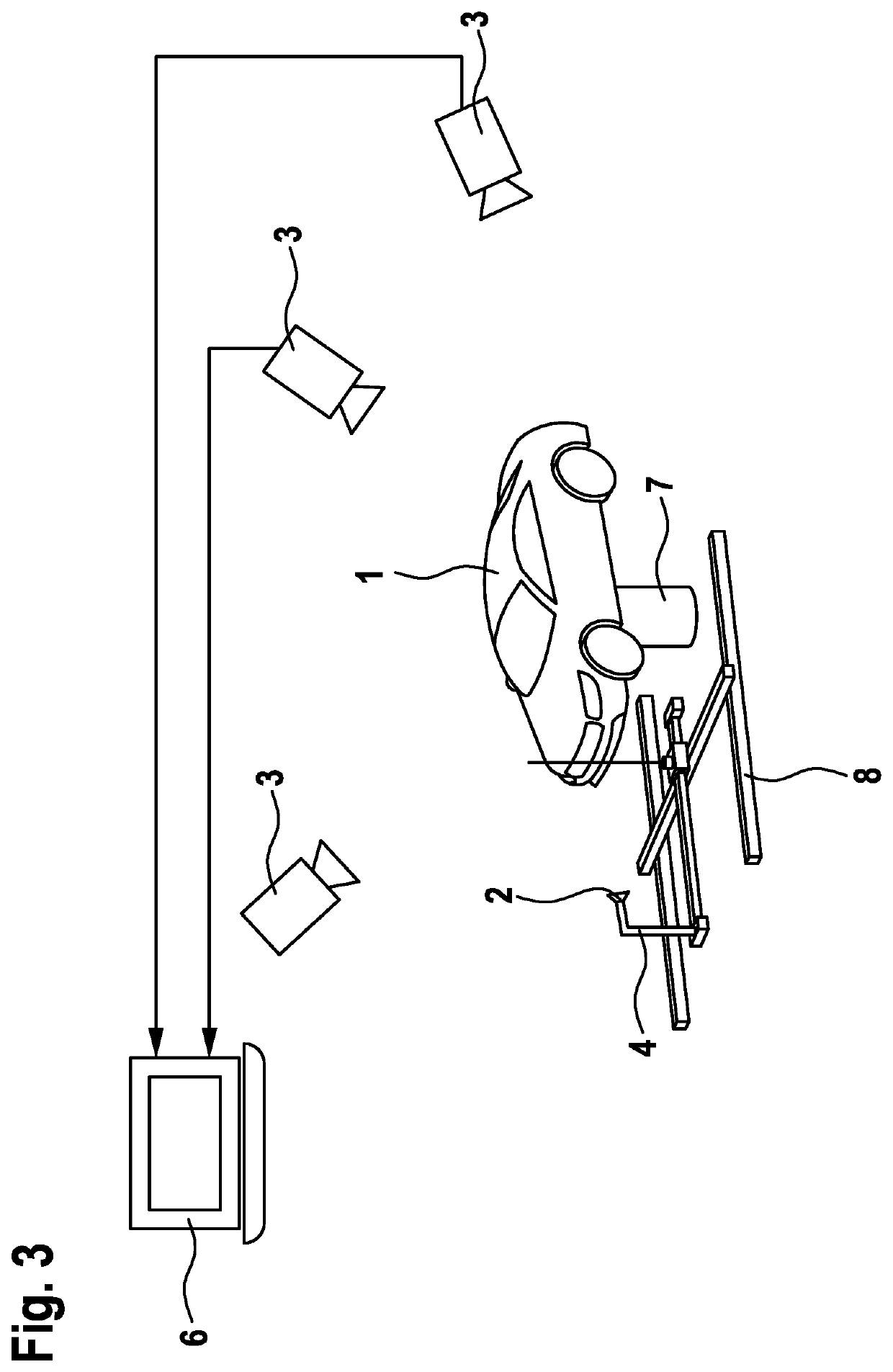 Method and device for calibrating at least one sensor