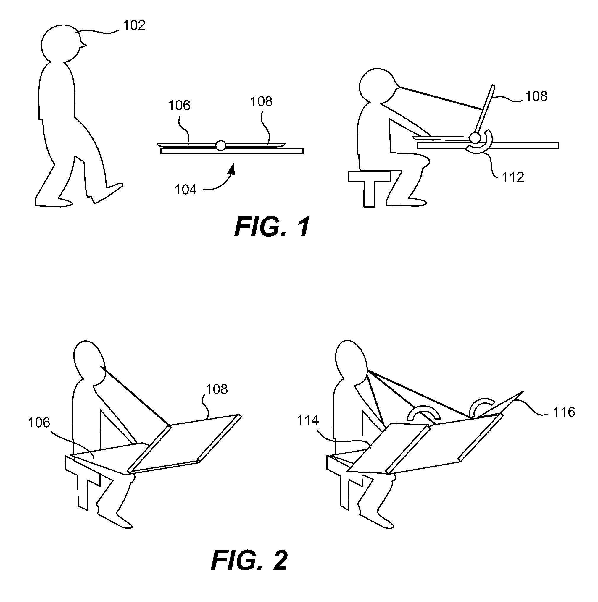 Actuated adaptive display systems