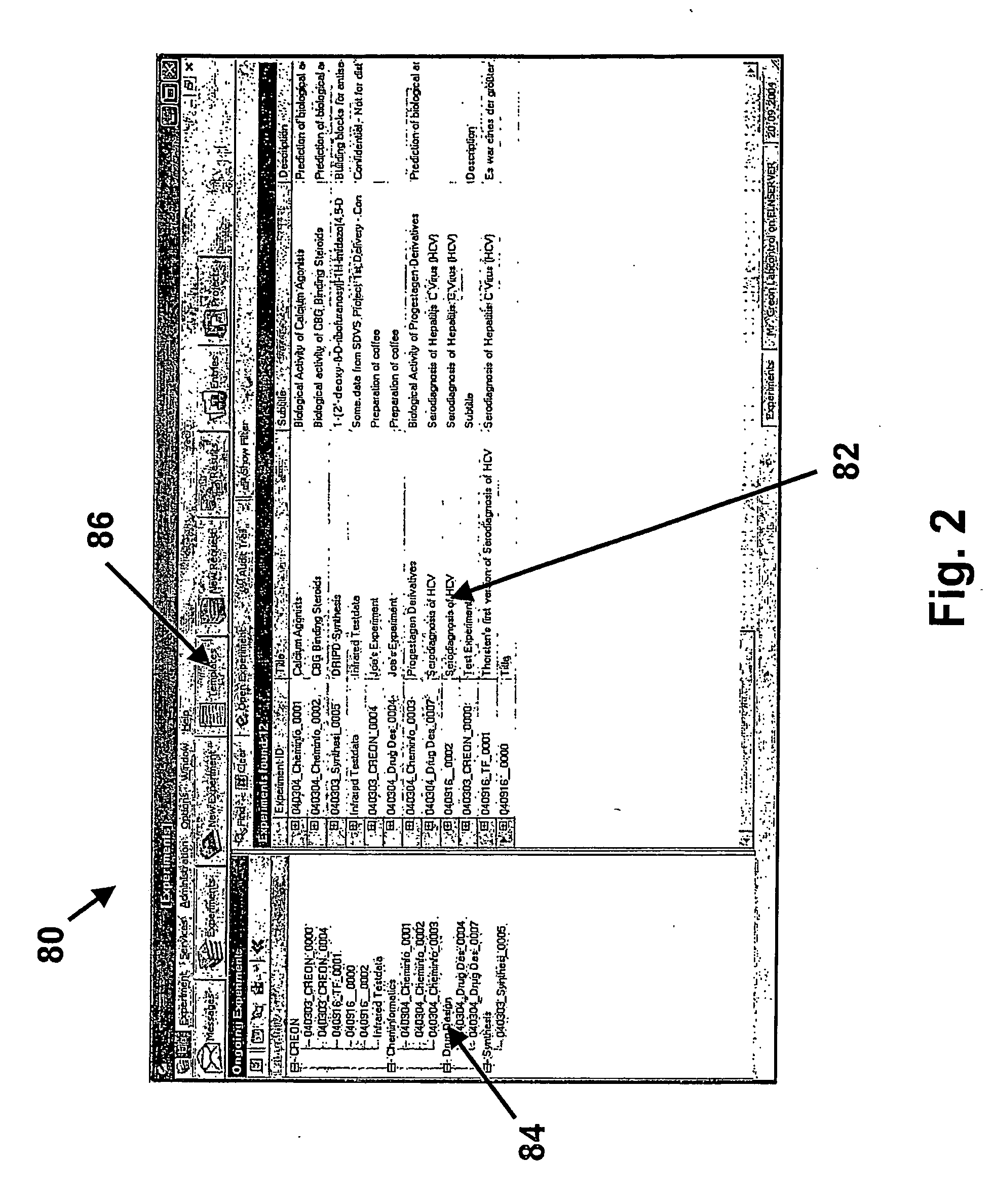 Generic electronic laboratory notebook