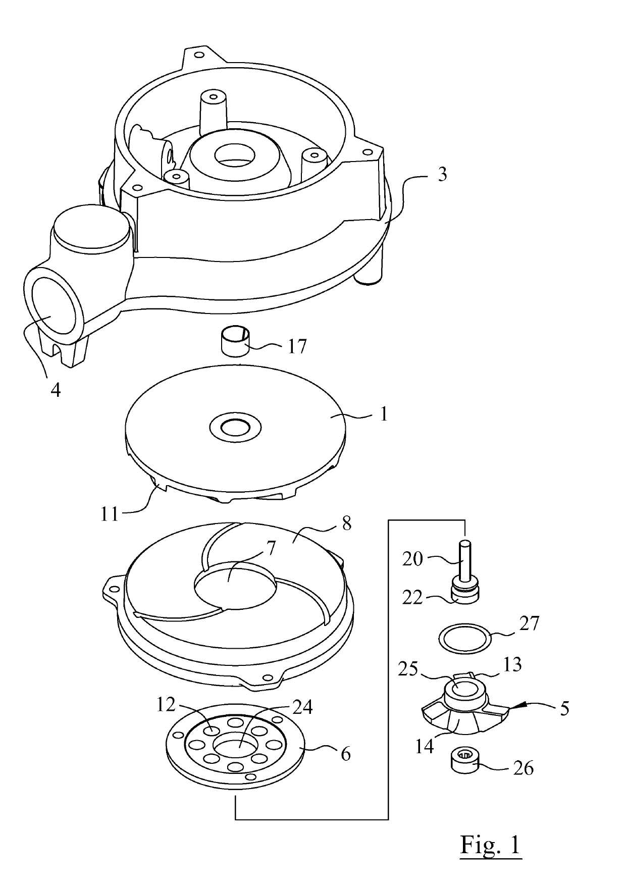 A method for providing an axial gap in a cutter assembly of a grinder pump, and a grinder pump comprising a shim configured for providing said axial gap