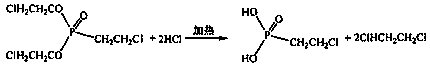 Ethephon solid purification method