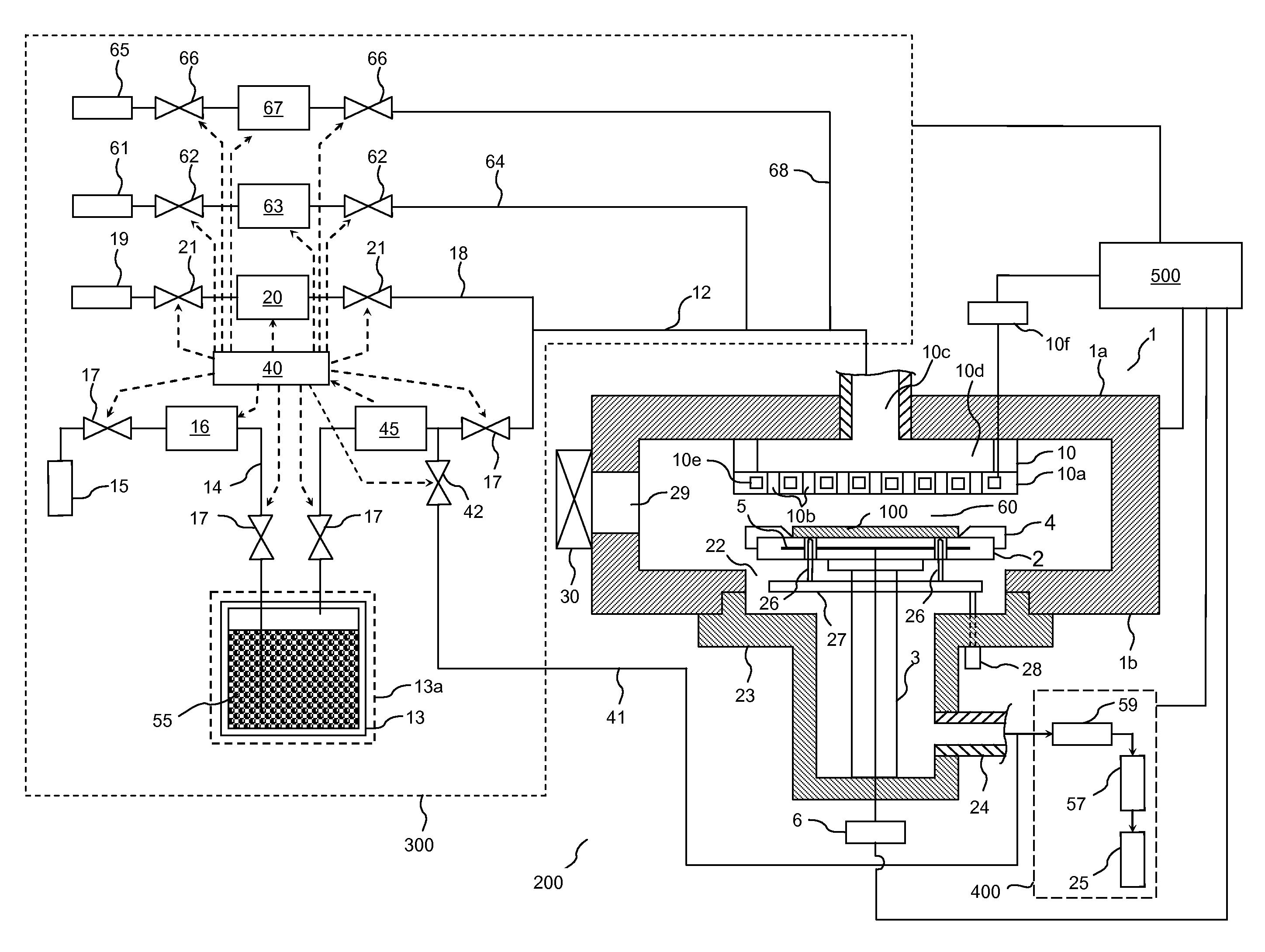 Sequential flow deposition of a tungsten silicide gate electrode film