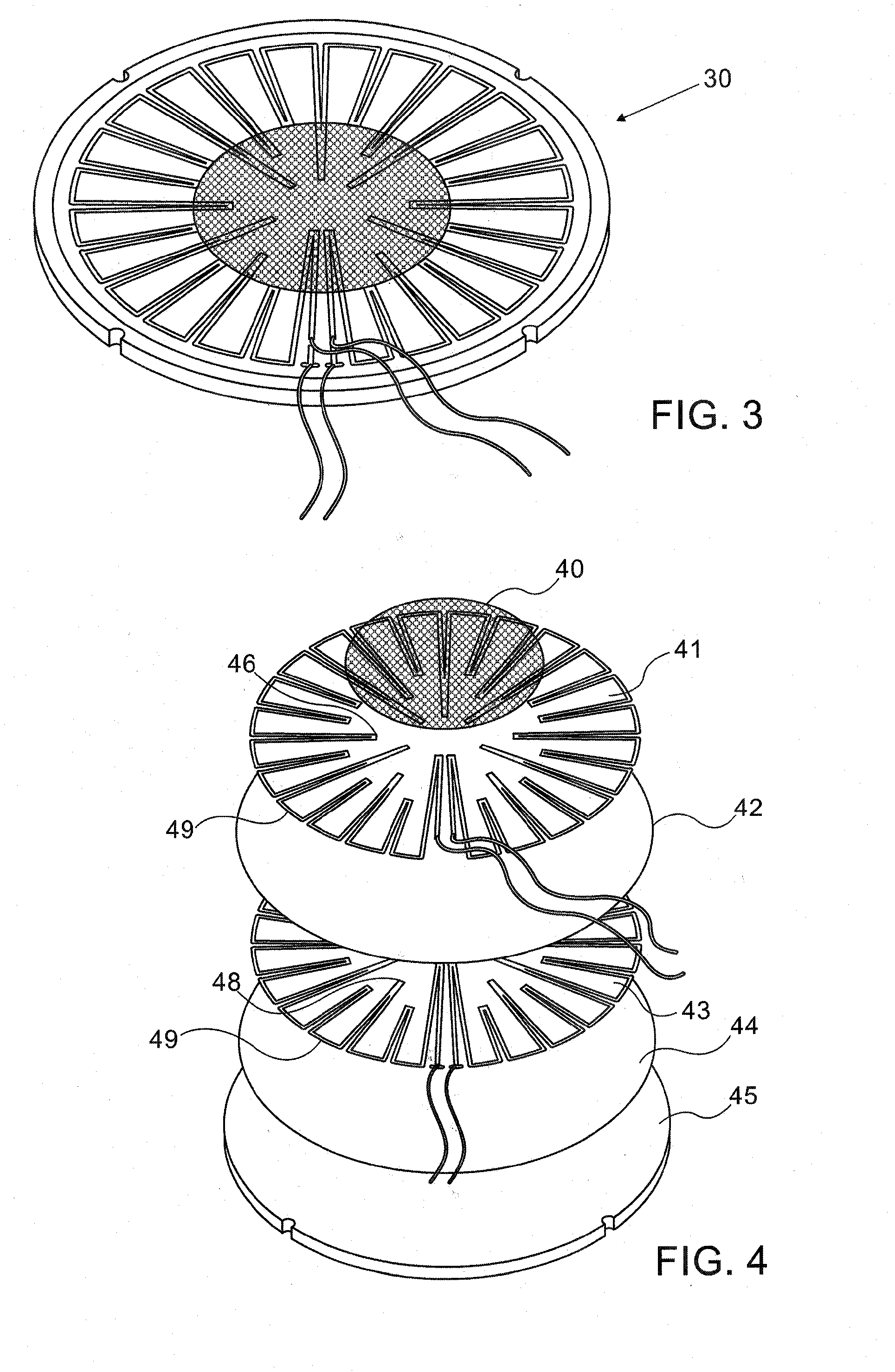 Fast response thermopile power sensor