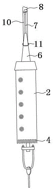 Power cable sheath and installation method of the sheath