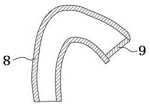 Power cable sheath and installation method of the sheath