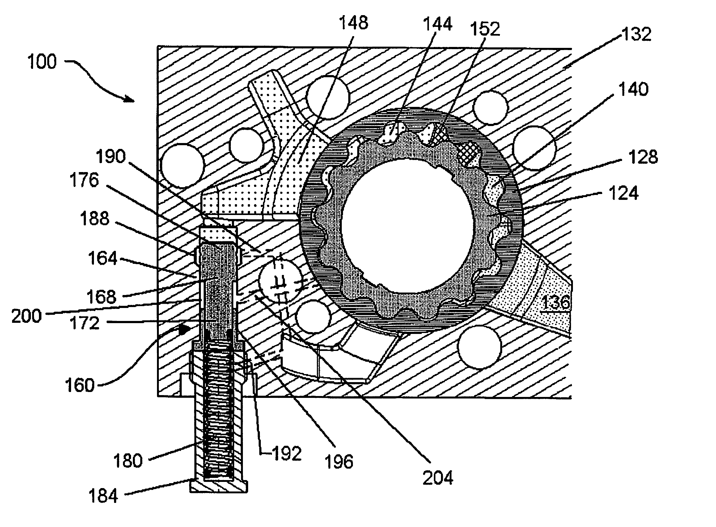 Pump control using overpressure source