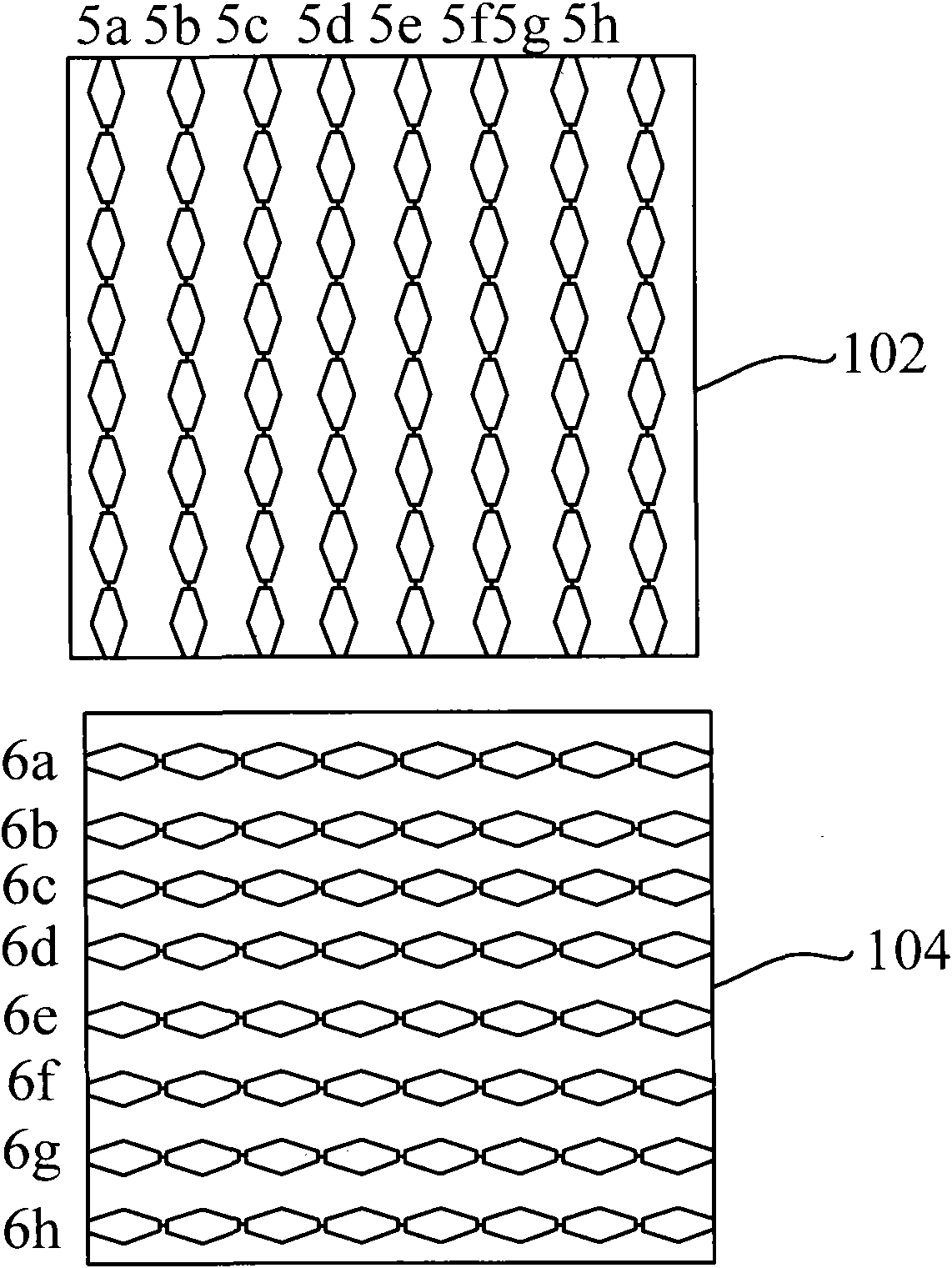 Touch screen position detection method