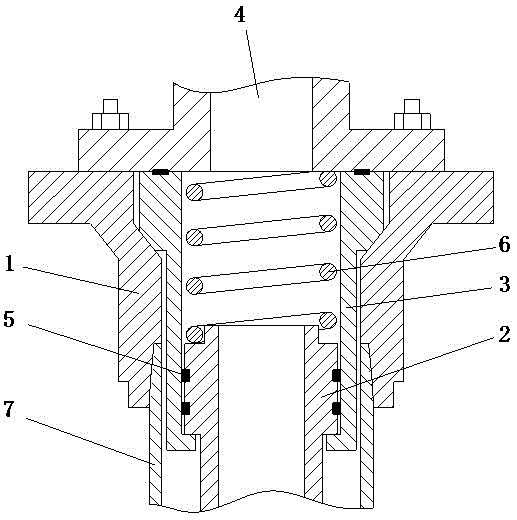 Casing head for thermal recovery of thick oil