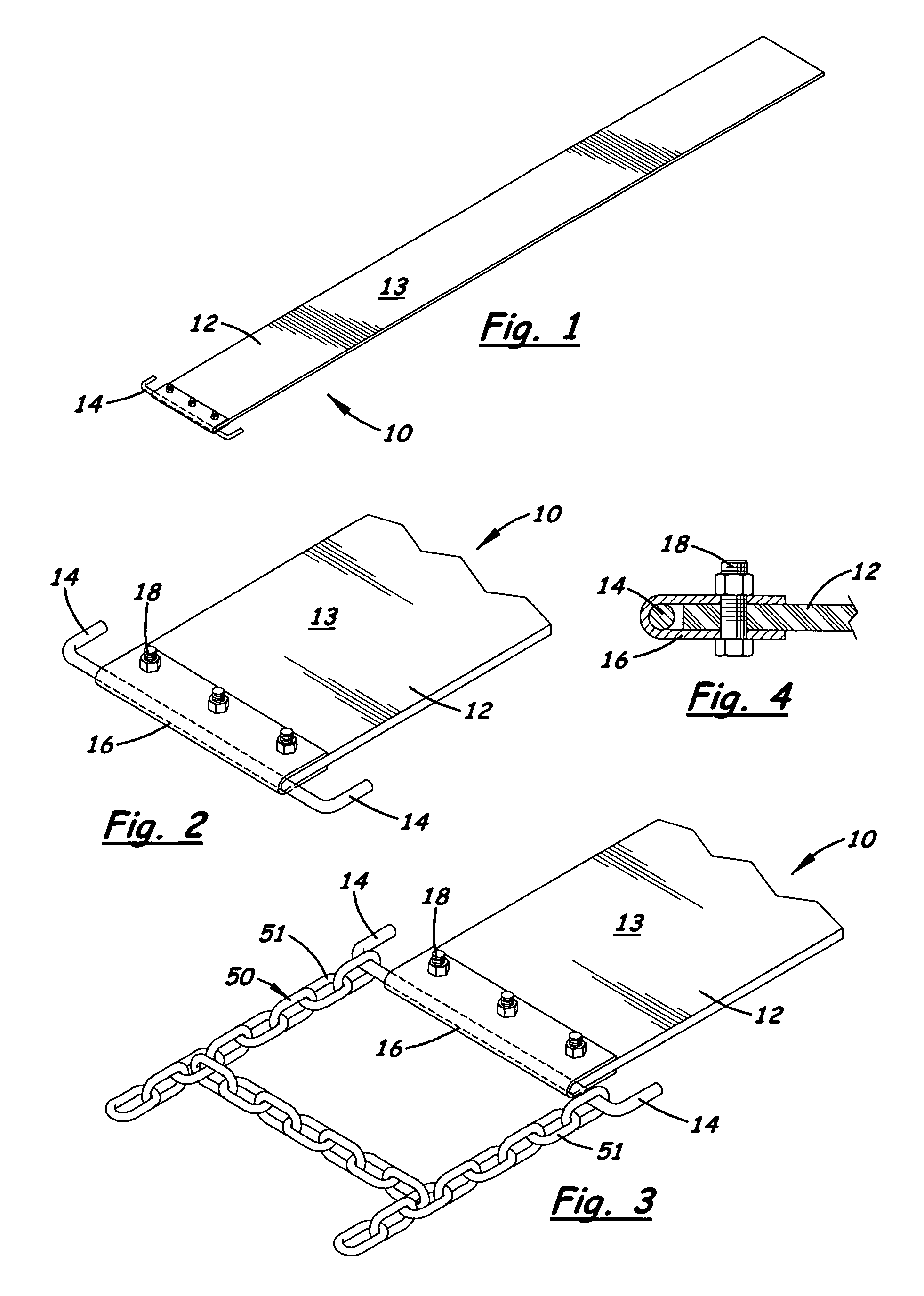 Tool and method for tire traction device installation