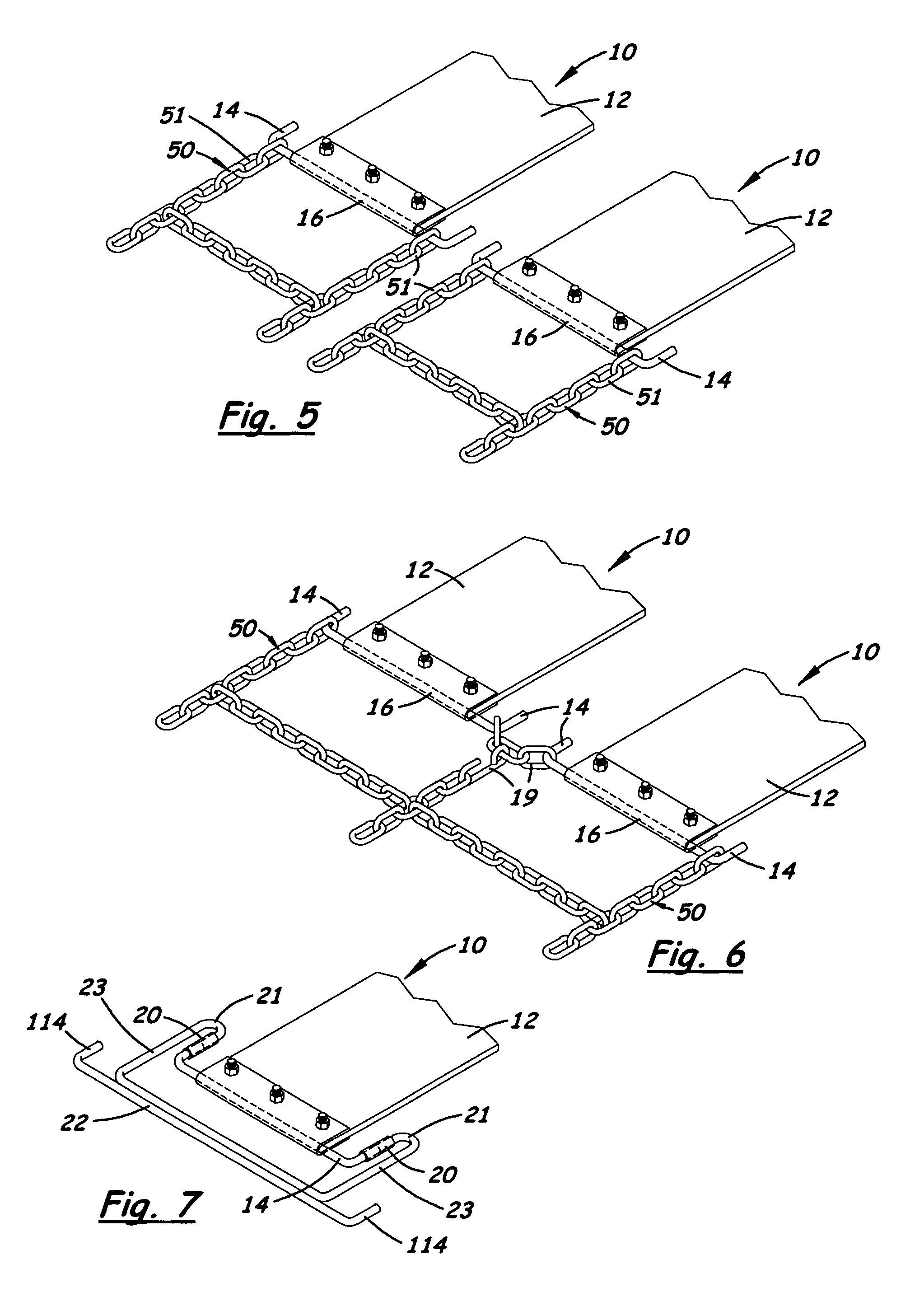 Tool and method for tire traction device installation