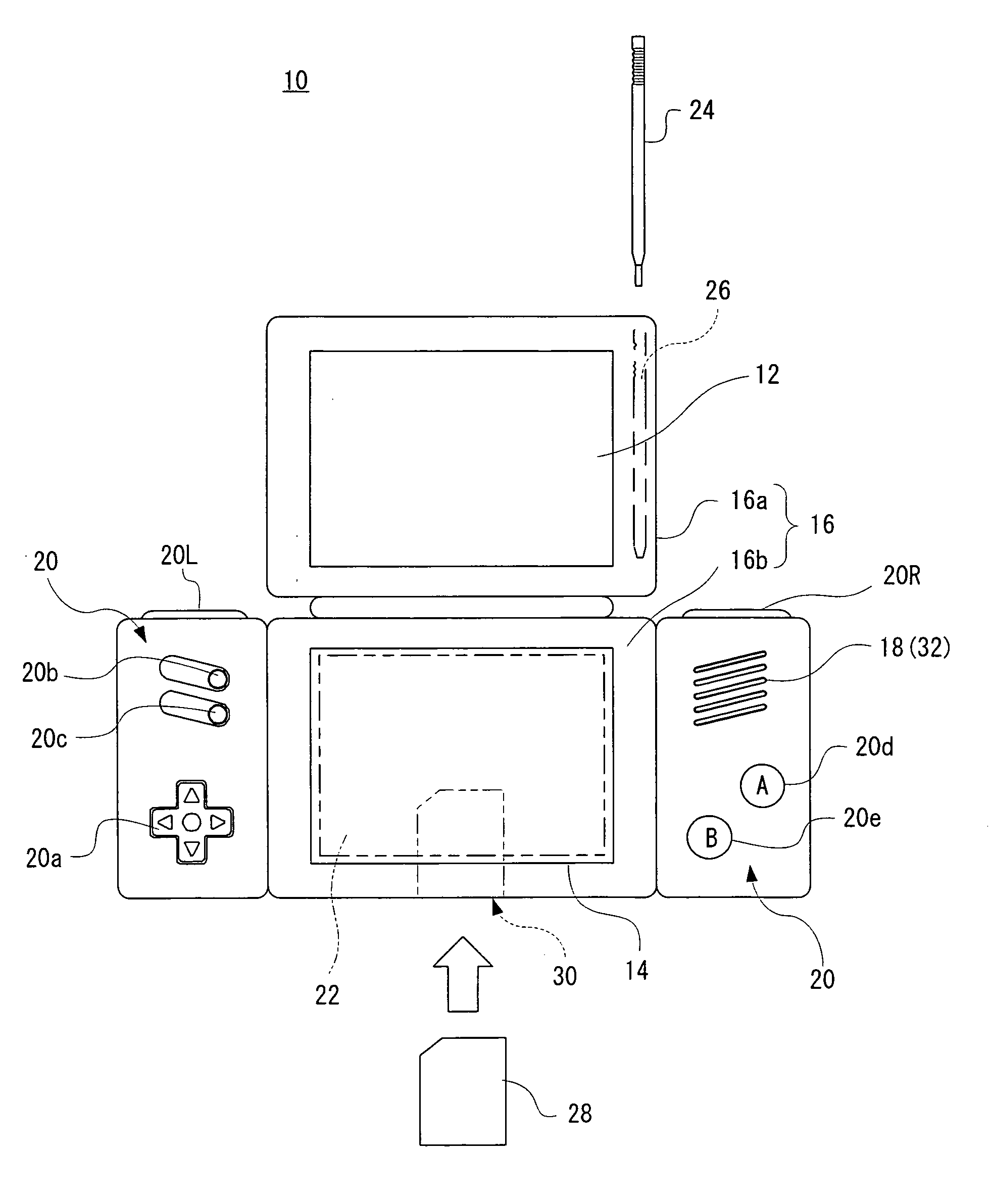 Game apparatus and storage medium storing game program