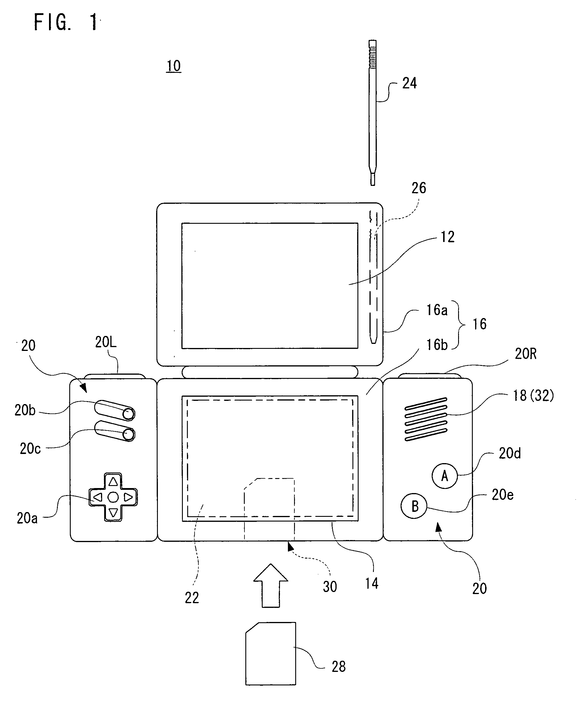 Game apparatus and storage medium storing game program