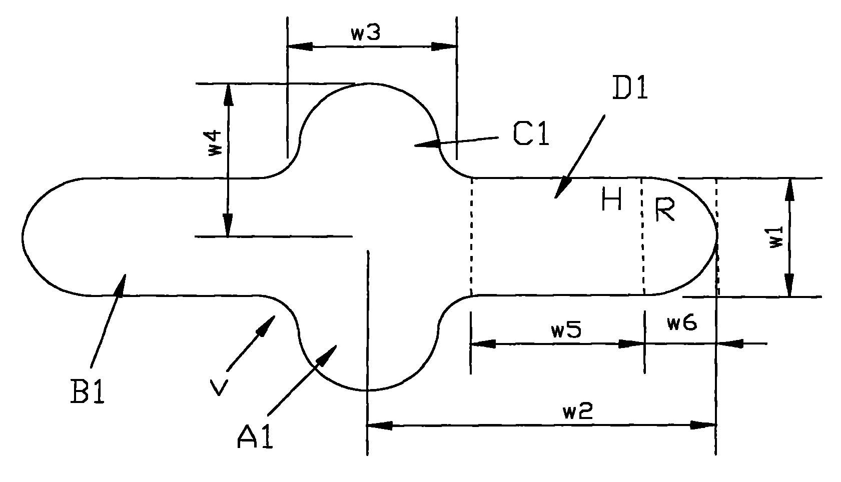 Profiled fiber and spinneret plate and preparation method thereof