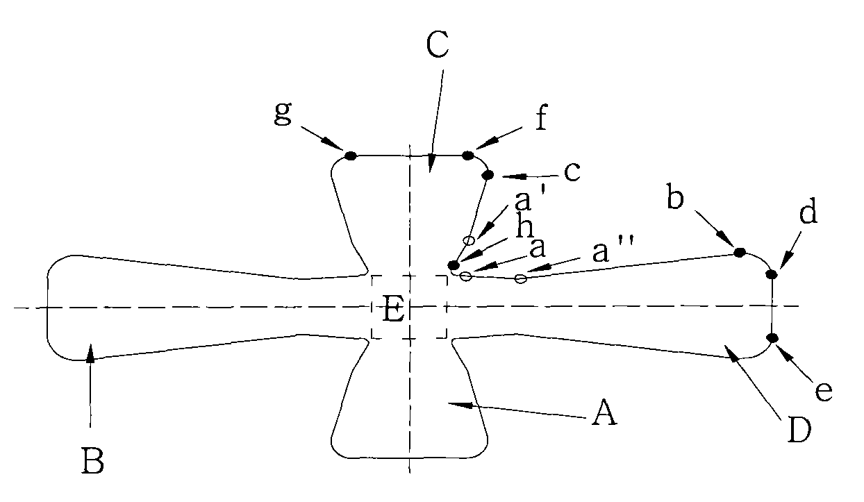 Profiled fiber and spinneret plate and preparation method thereof