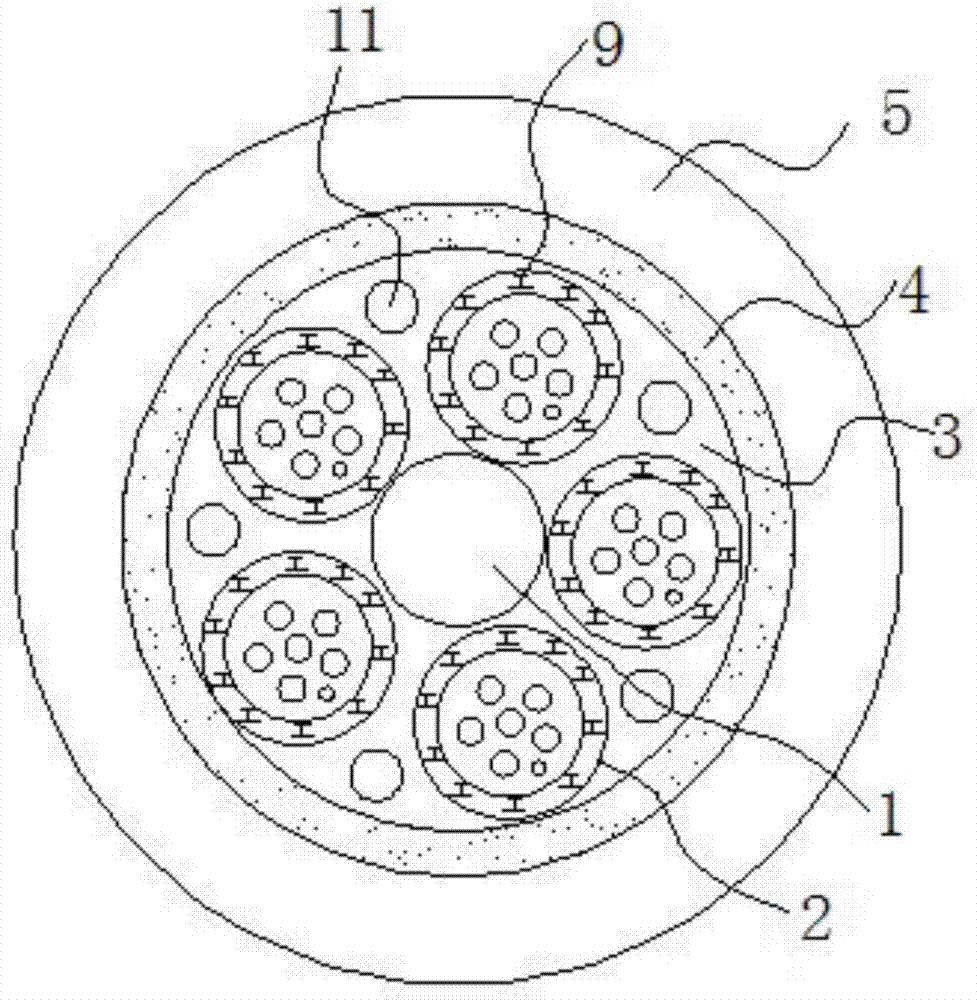 Break-resistant optical cable