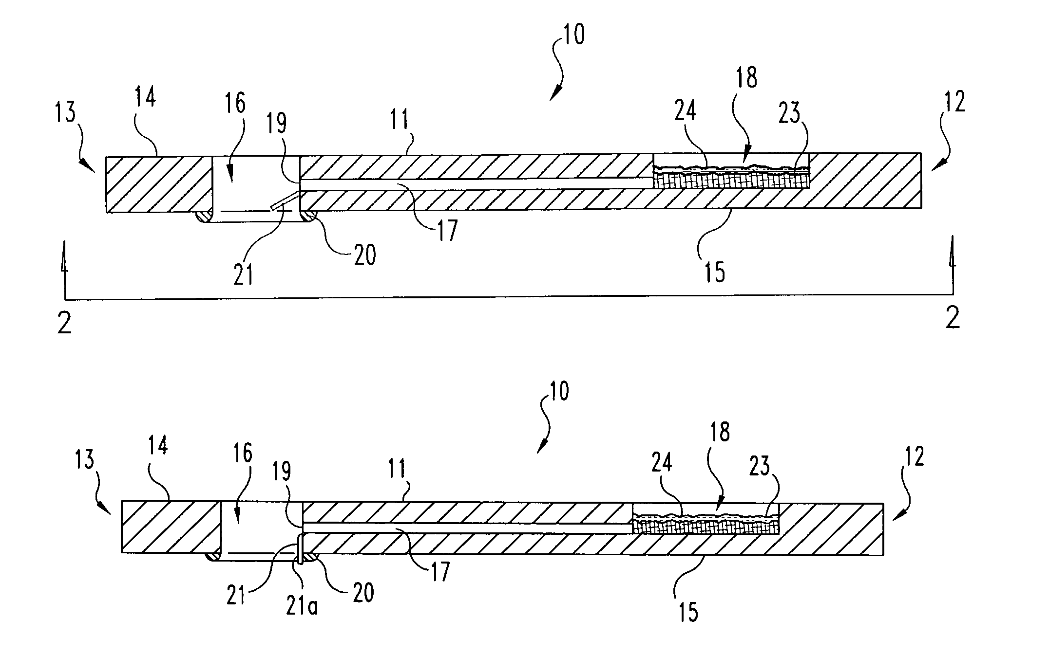 Wicking methods and structures for use in sampling bodily fluids