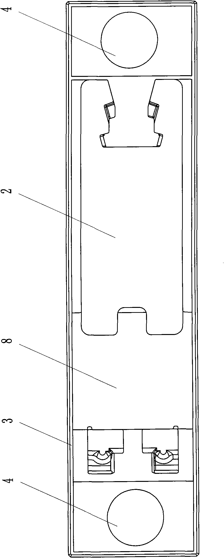 Machining technology of slide plate special for passengers