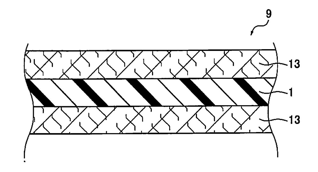 Composition having PTFE as main component, mixed powder, material for molding, filtering medium for filter, air filter unit, and a method for manufacturing a porous membrane