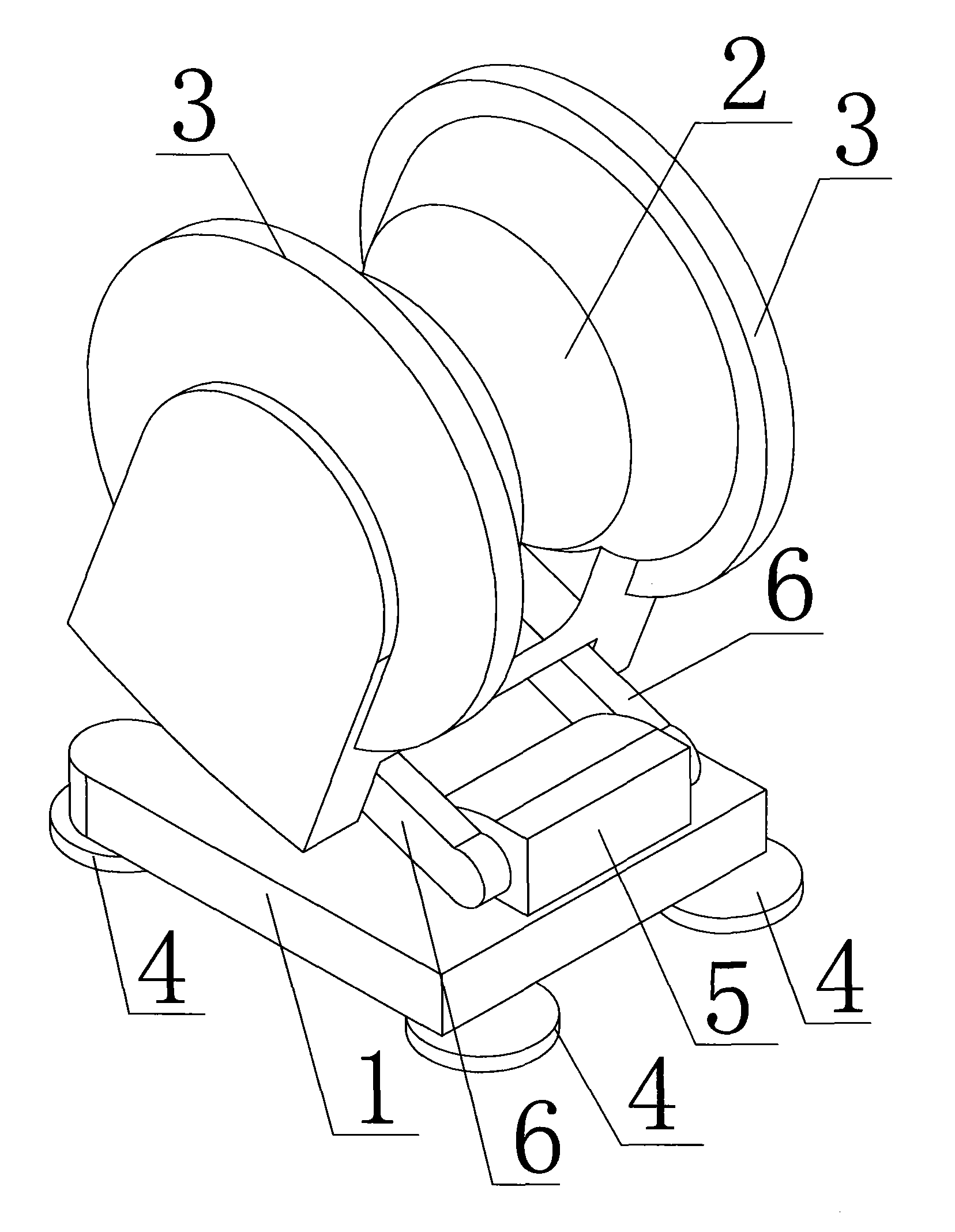 Movable low-field nuclear magnetic resonance imaging system