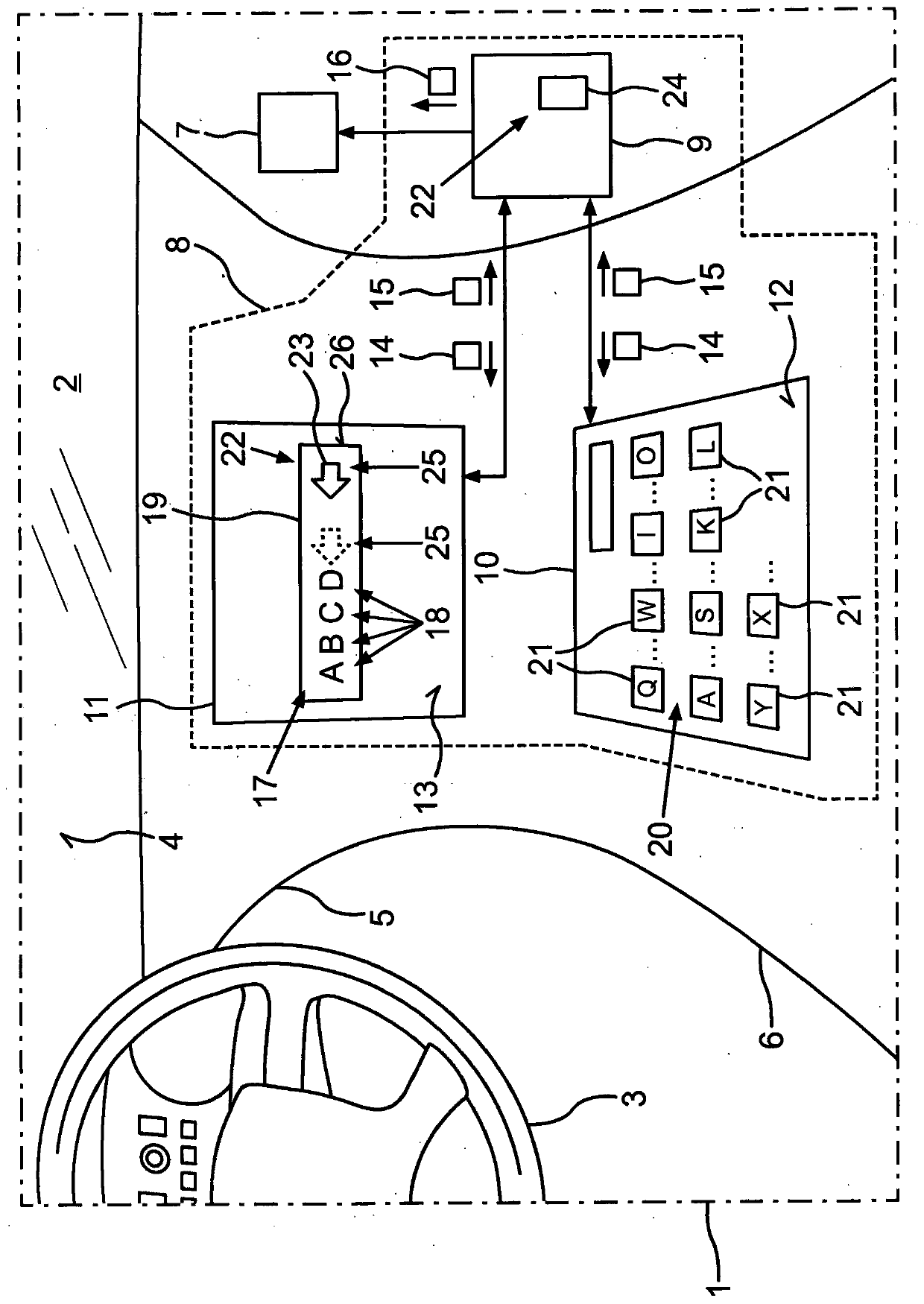 Operating equipment, motor vehicle and method for operating operating equipment