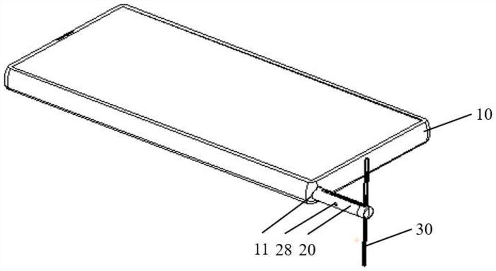 Electronic equipment and holographic display device