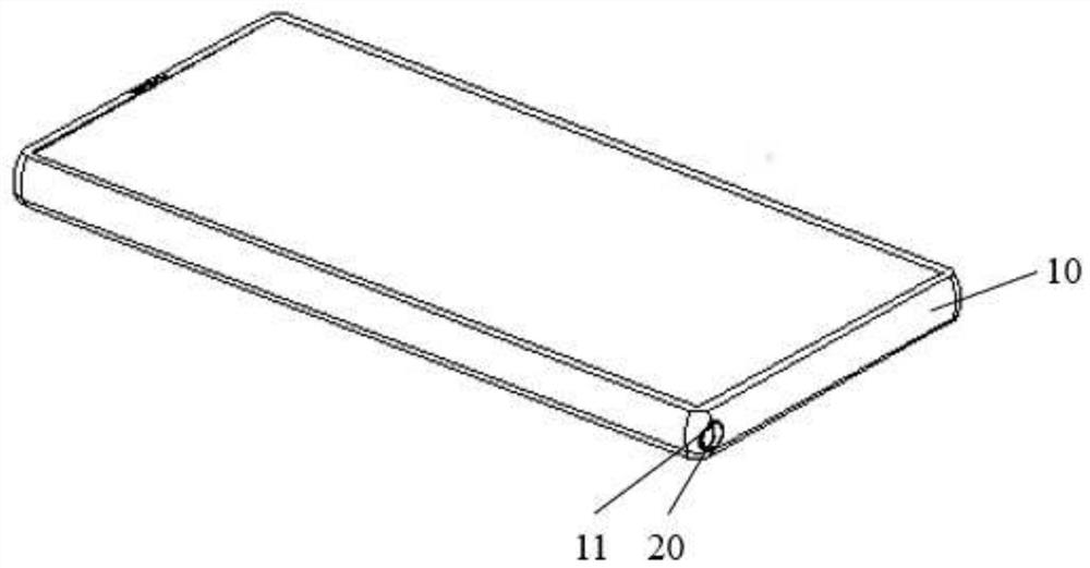 Electronic equipment and holographic display device