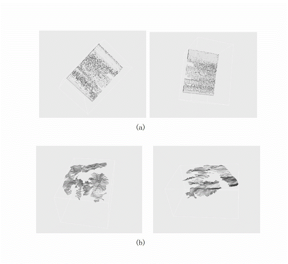 Core fracture identification method based on three-dimensional image information processing