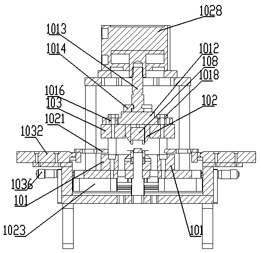 Integrated inductance foot cutting, bending and shaping system