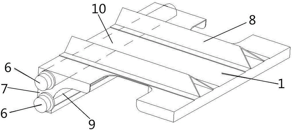 Vertical circulation transmission structure of serving machine